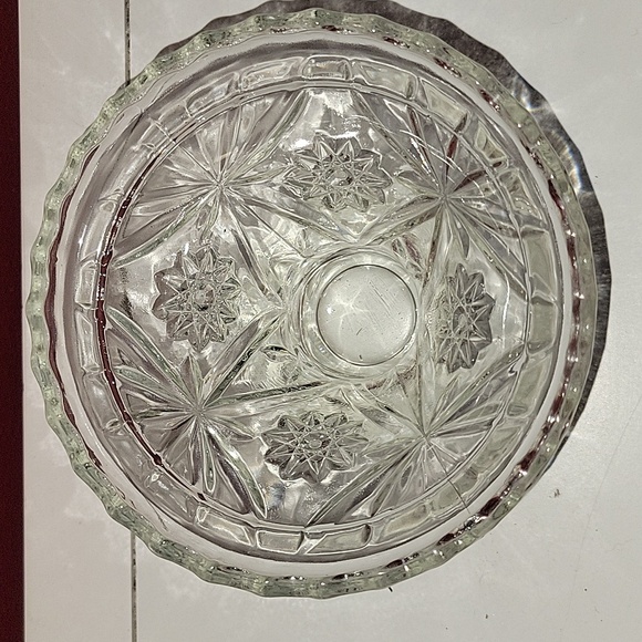 Vintage Star Of David Candy Dish /Punch Bowl Stand - Picture 2 of 8